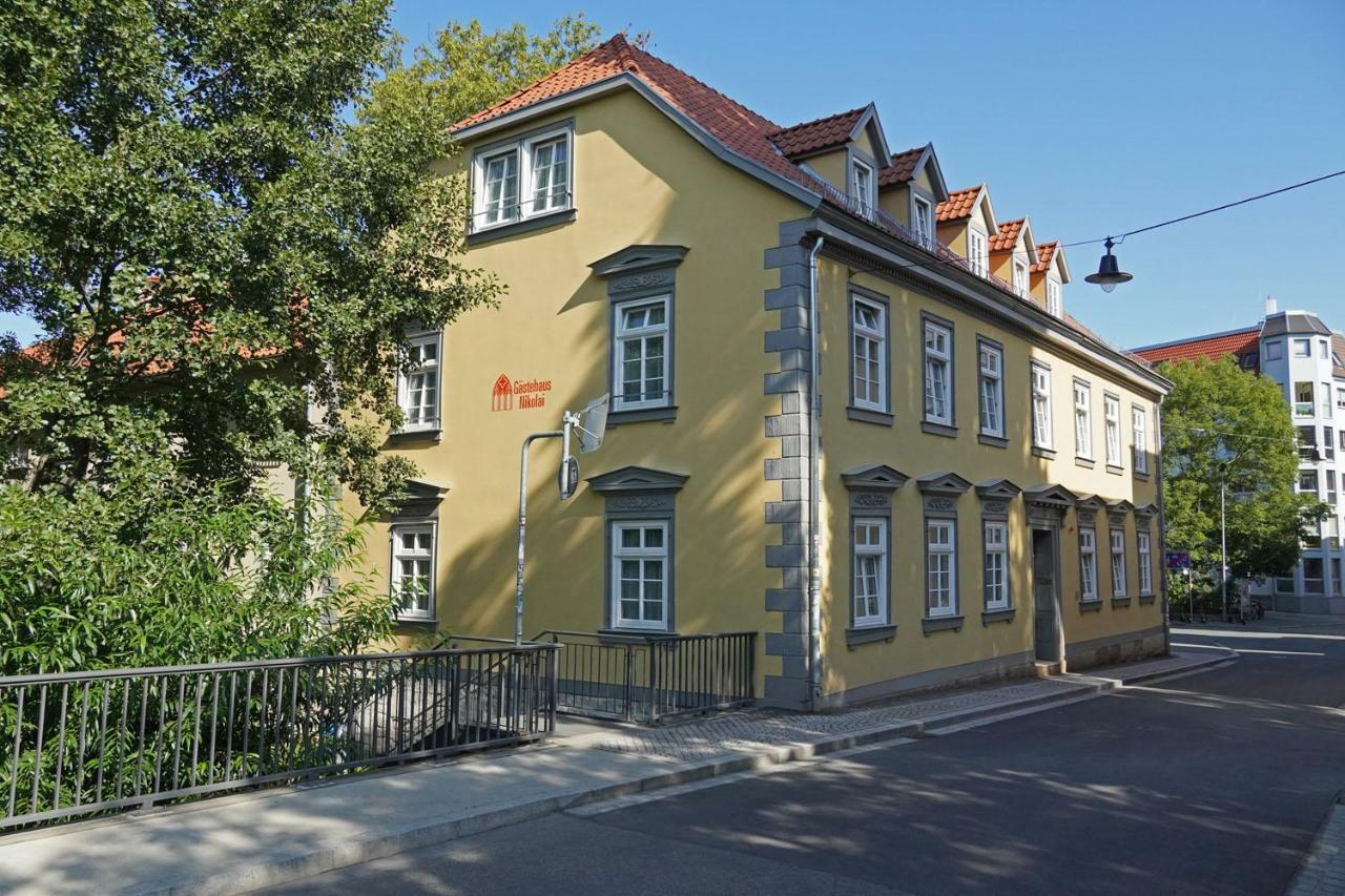 Gaestehaus Nikolai Erfurt Dış mekan fotoğraf