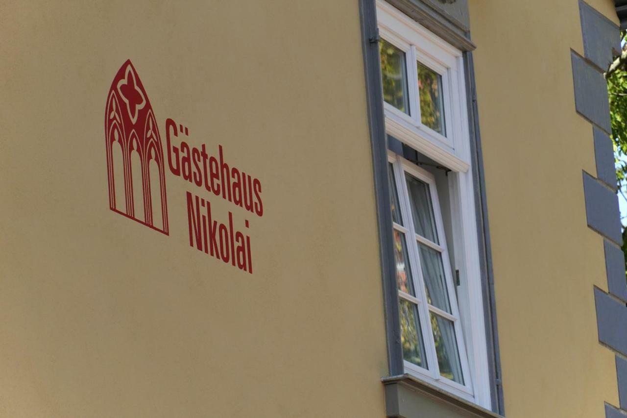 Gaestehaus Nikolai Erfurt Dış mekan fotoğraf